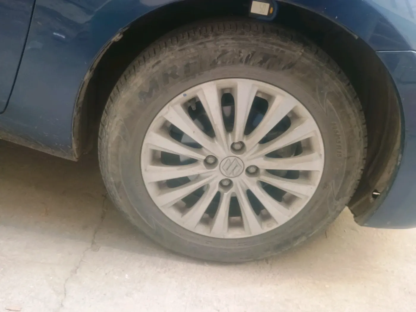 2018 Maruti Ciaz DELTA 1.5 SHVS MT PETROL, Petrol, Manual, 57,612 km, tyre