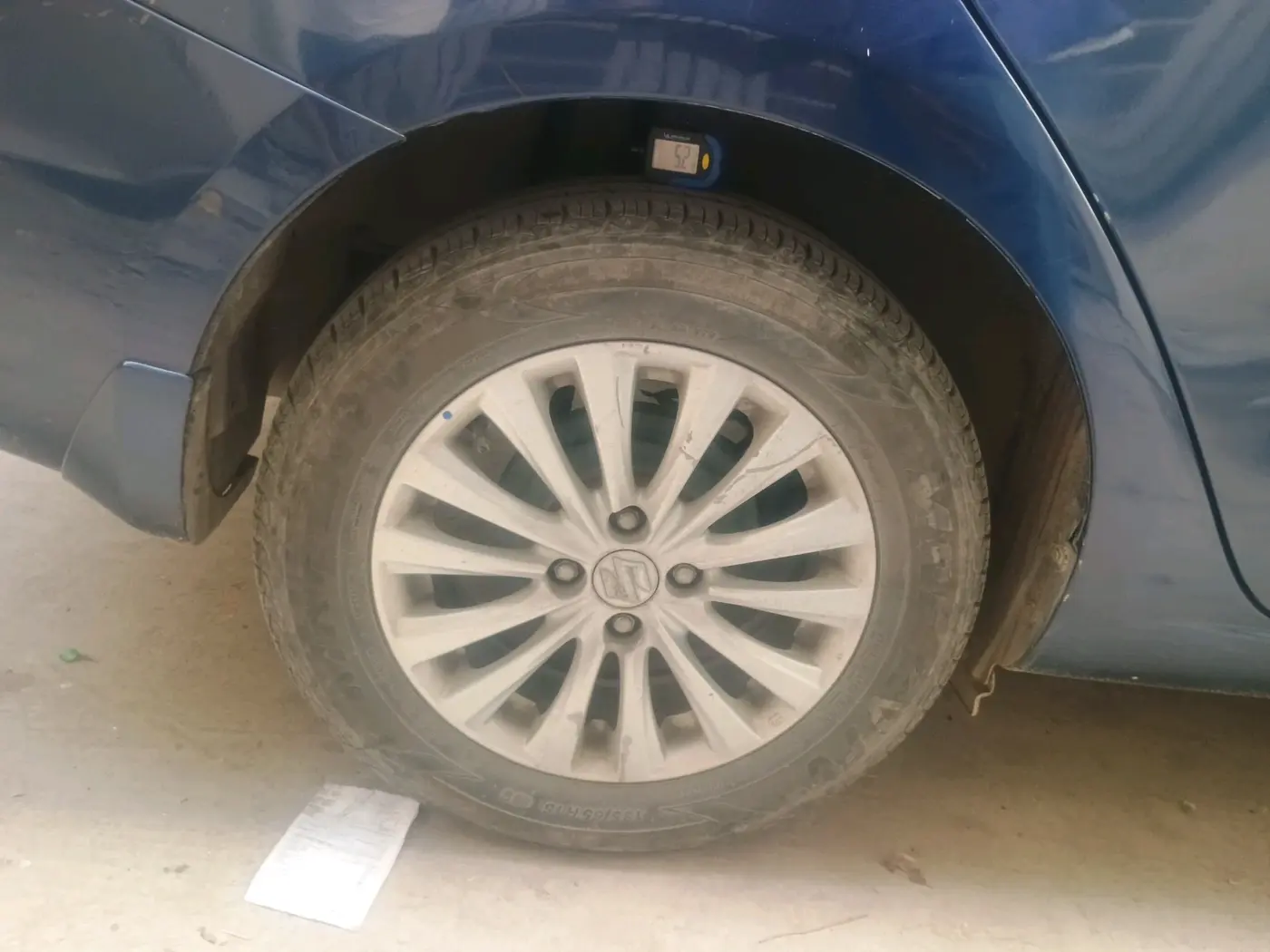 2018 Maruti Ciaz DELTA 1.5 SHVS MT PETROL, Petrol, Manual, 57,612 km, tyre