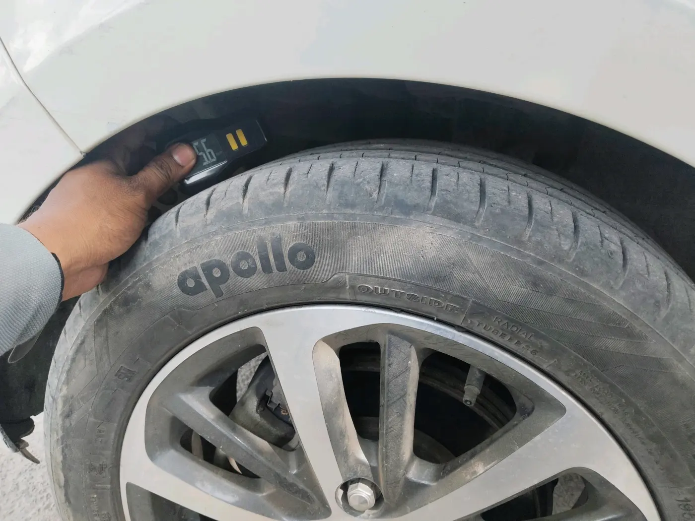 2020 Ford Figo Aspire TITANIUM PLUS 1.2 PETROL, Petrol, Manual, 39,207 km, tyre