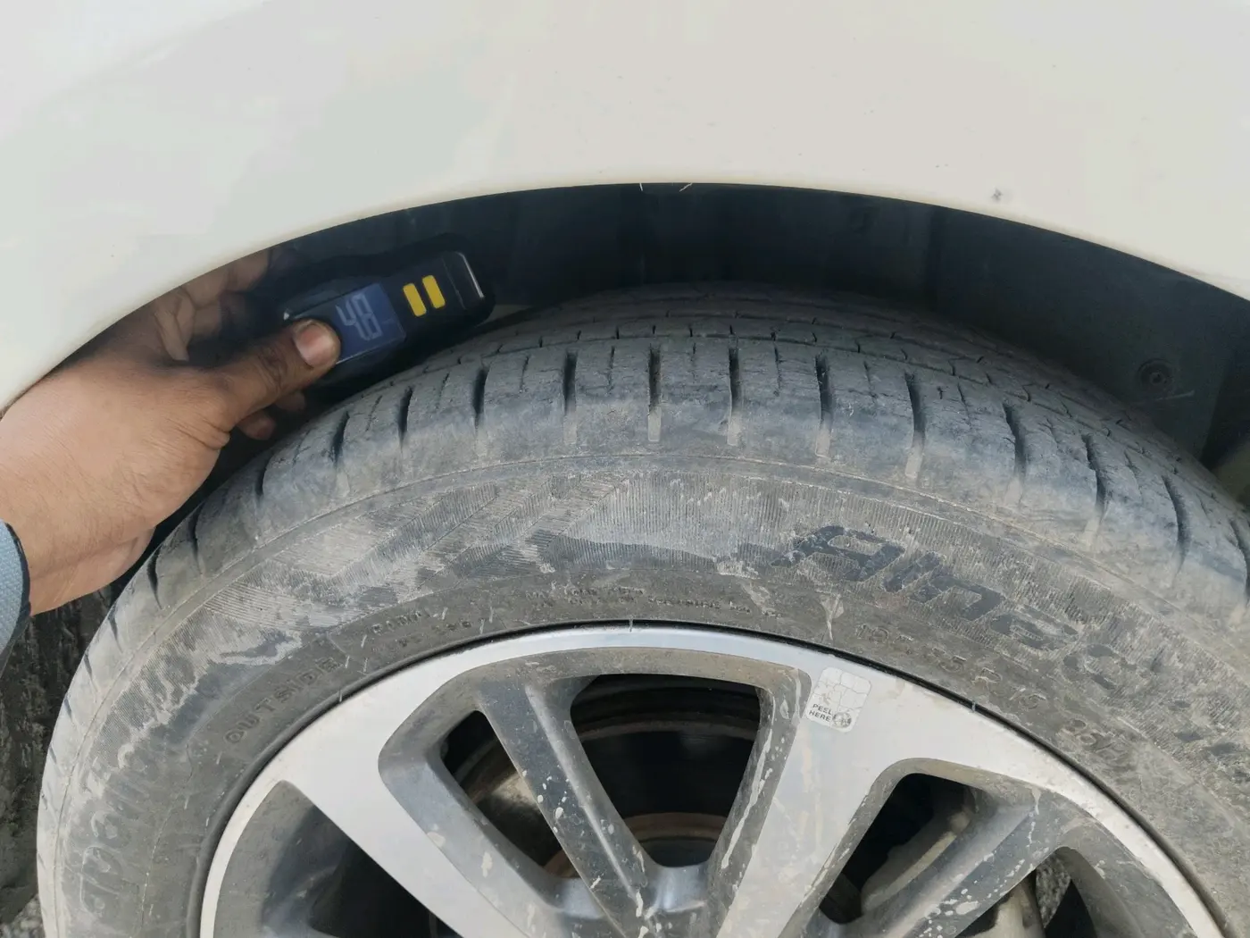 2020 Ford Figo Aspire TITANIUM PLUS 1.2 PETROL, Petrol, Manual, 39,207 km, tyre