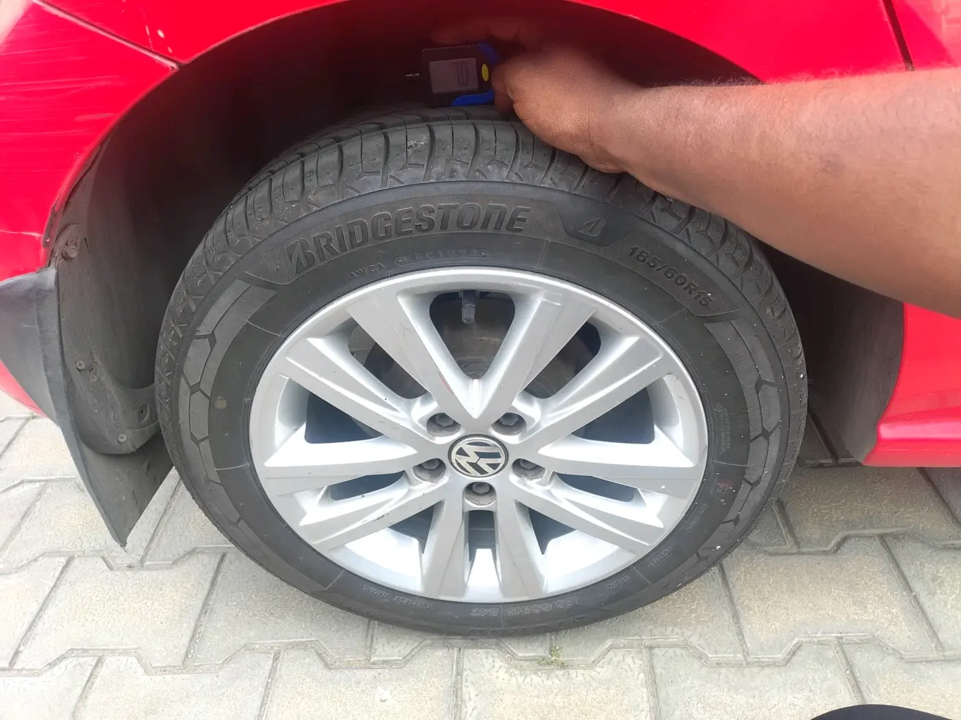 2016 Volkswagen Polo GT TSI AT, Petrol, Automatic, 85,914 km, tyre