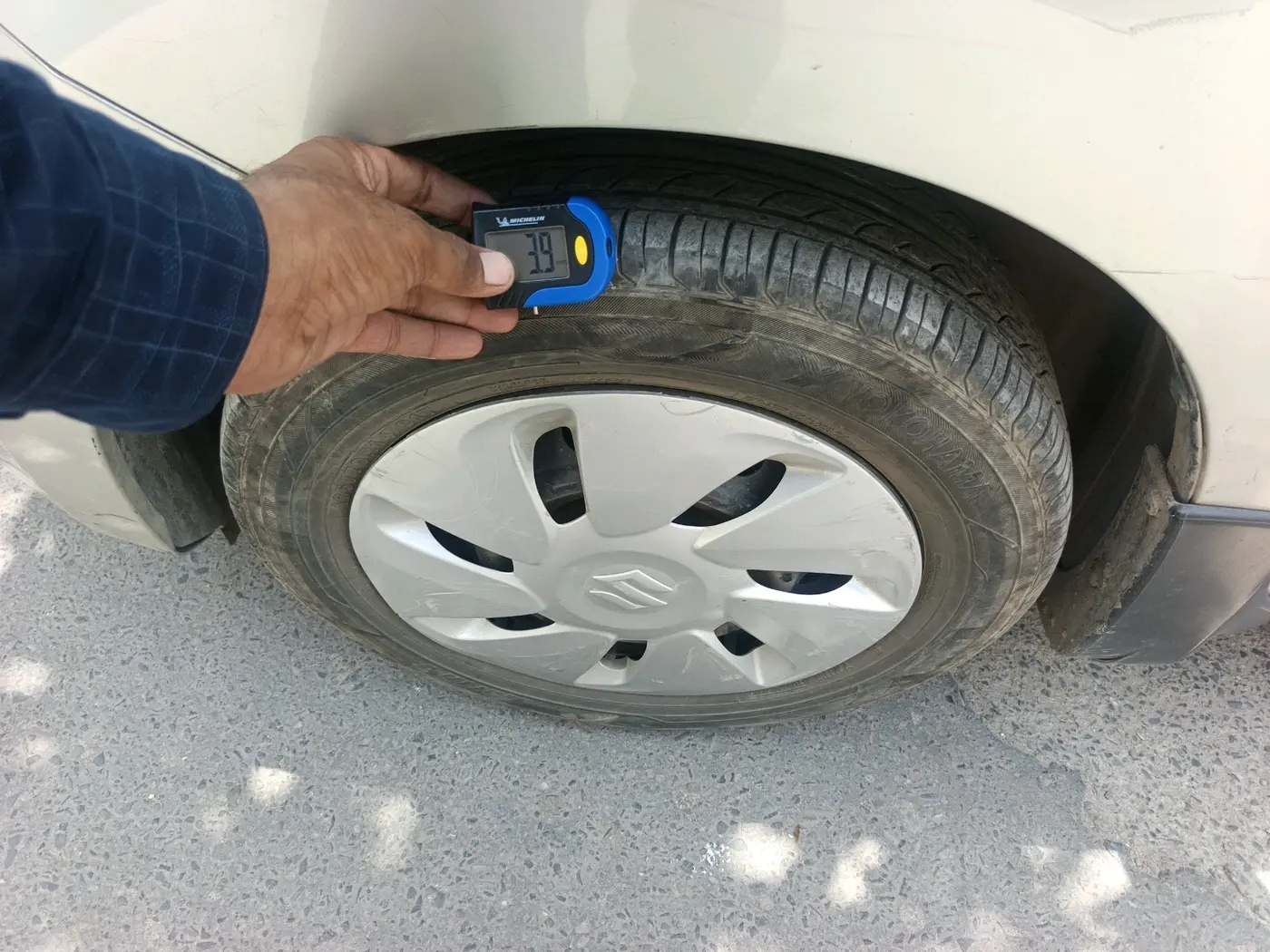 2014 Maruti Celerio VXI AMT, Petrol, Automatic, 59,629 km, tyre