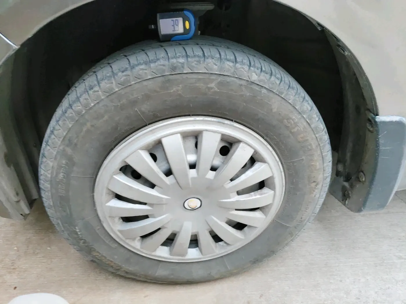 2019 Maruti New Wagon-R LXI CNG 1.0, CNG, Manual, 66,125 km, tyre