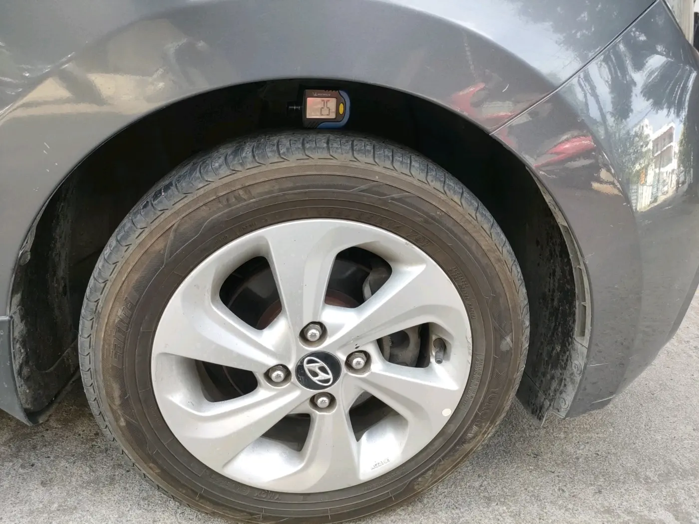 2018 Hyundai Xcent SX 1.2 CRDI, Diesel, Manual, 70,697 km, tyre