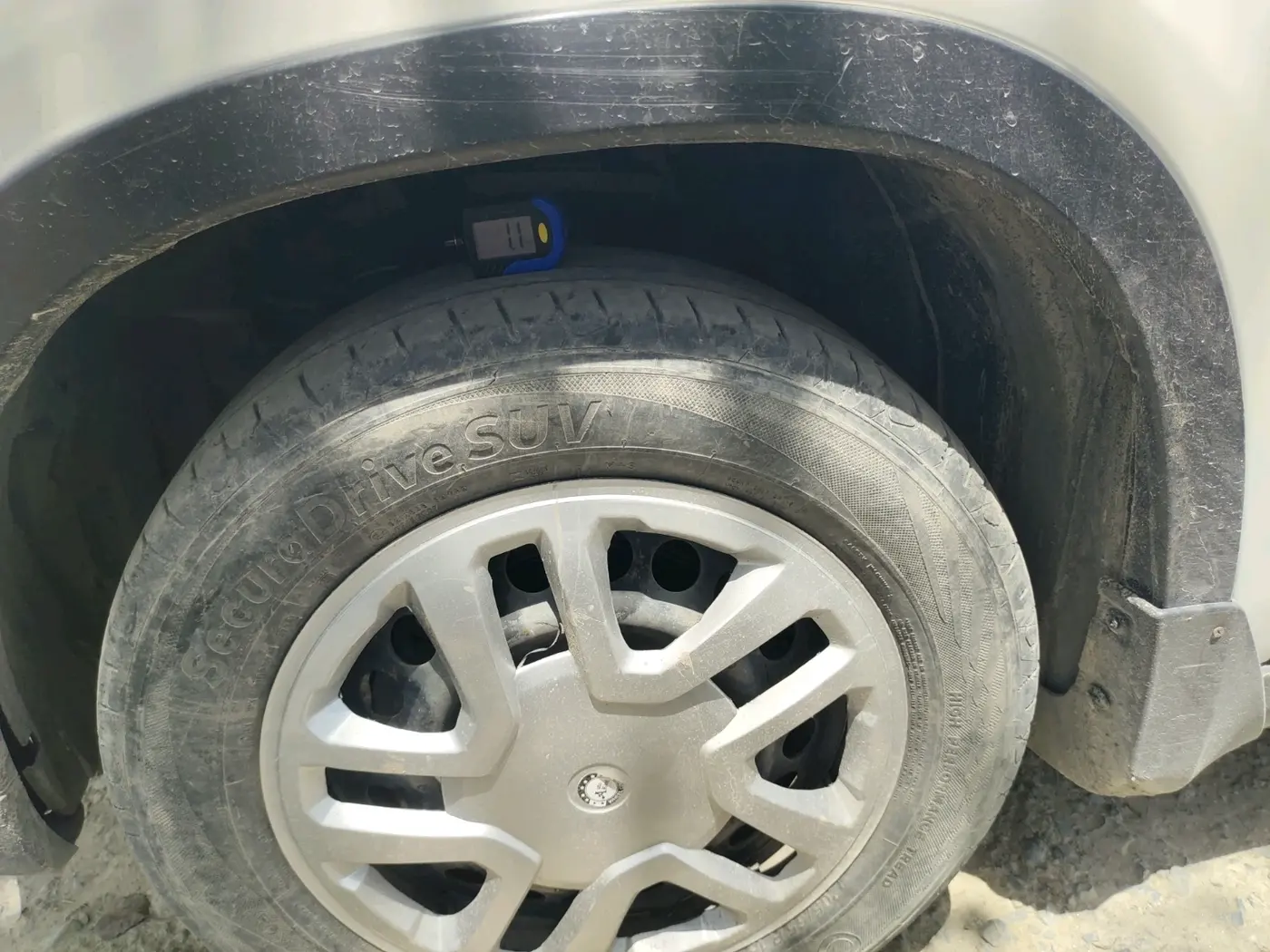 2022 Maruti Vitara Brezza VXI, Petrol, Manual, 1,48,062 km, tyre
