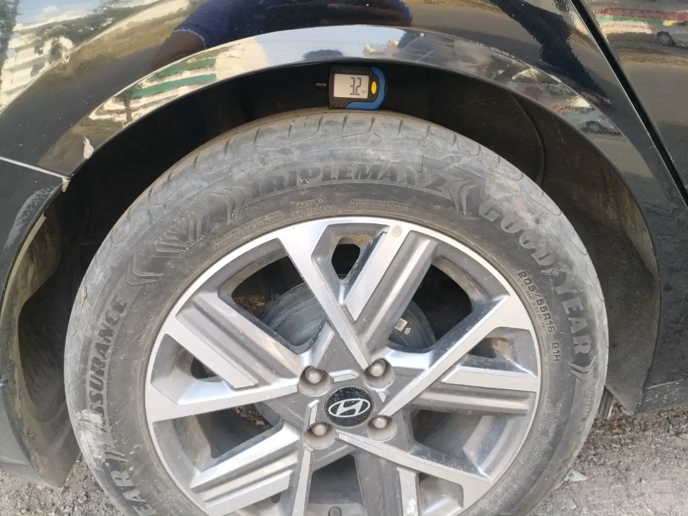 2024 Hyundai Verna SX 1.5 l MPI, Petrol, Manual, 61,188 km, tyre