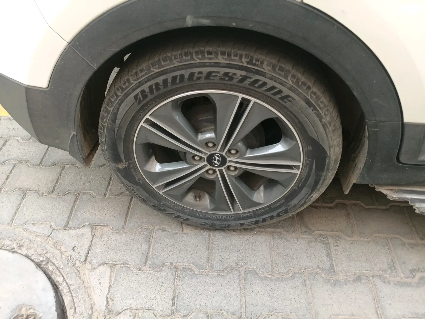 2016 Hyundai Creta SX PLUS AT 1.6 PETROL, Petrol, Automatic, 76,821 km, tyre