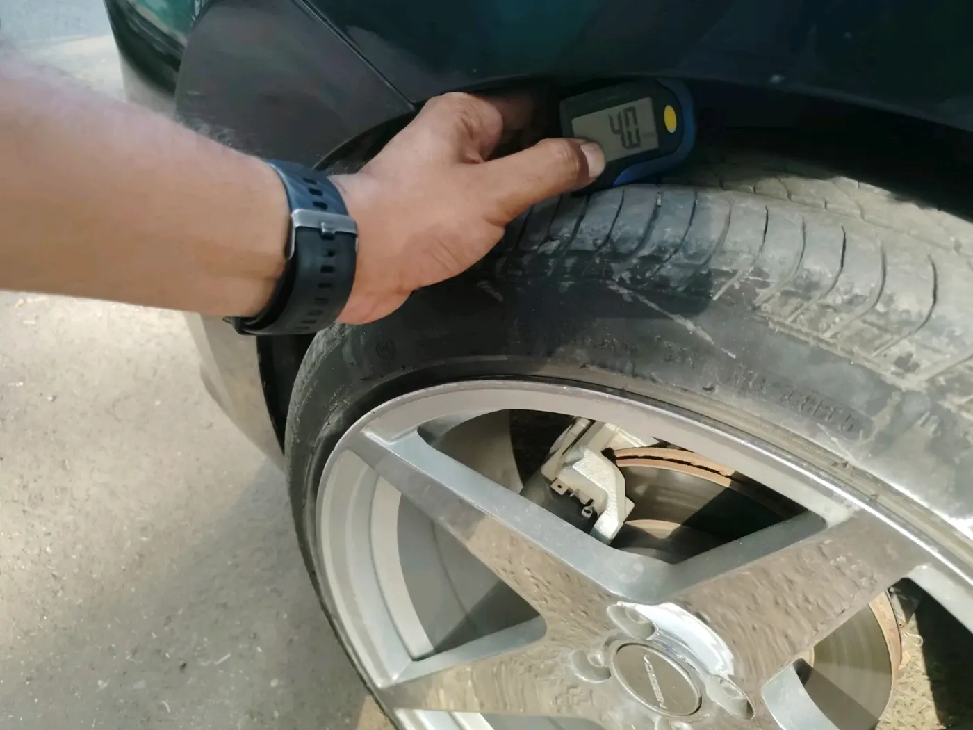 2025 Maruti Baleno  ZETA CNG 1.2L, CNG, Manual, 34,125 km, tyre
