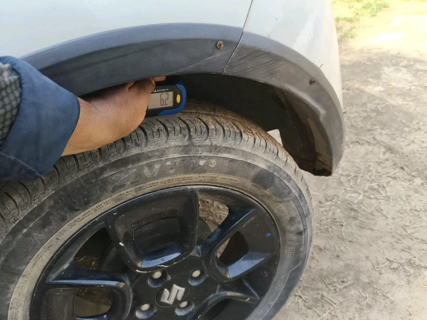2020 Maruti IGNIS ZETA 1.2, CNG, Manual, 22,056 km, tyre