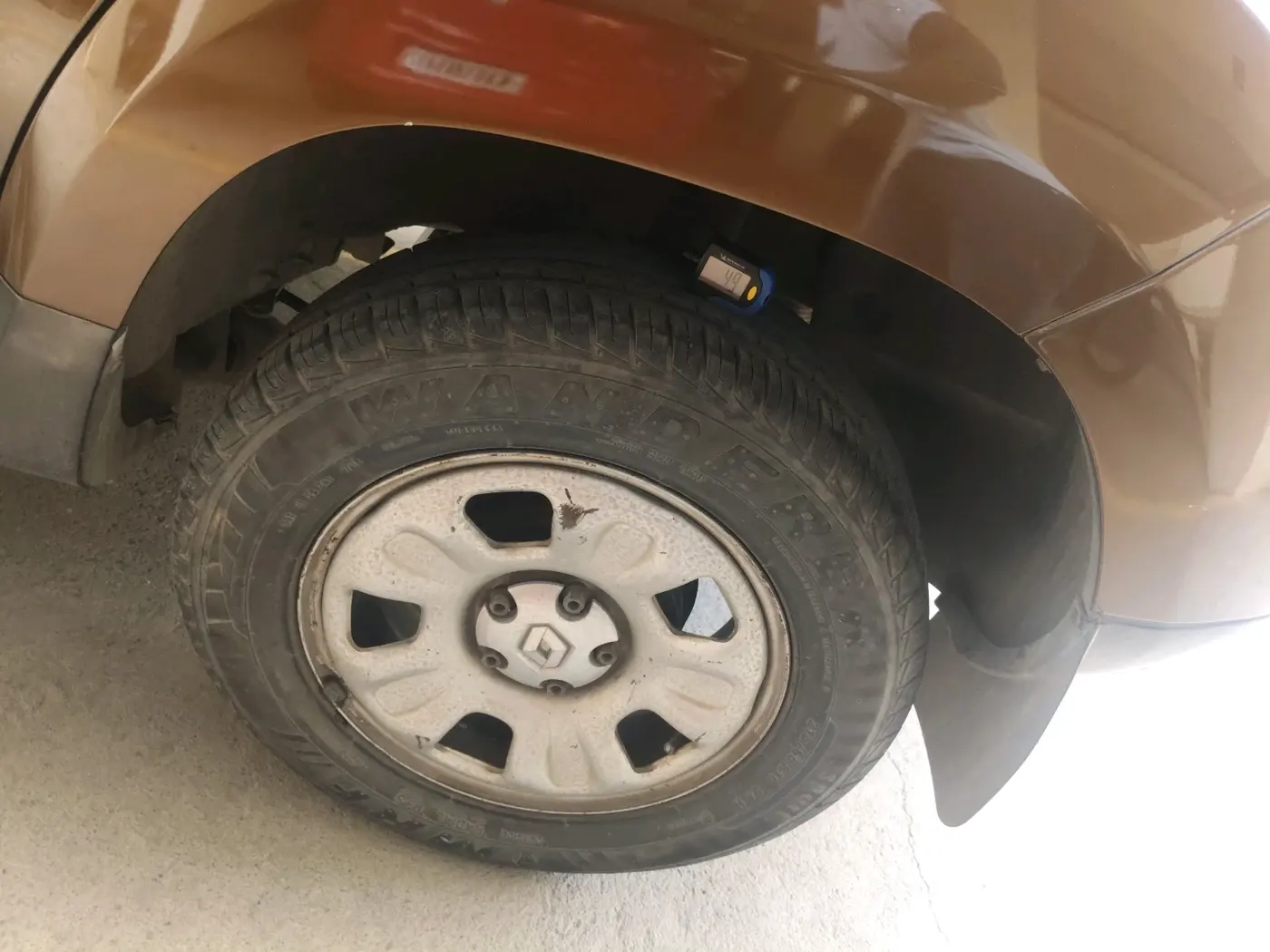 2012 Renault Duster 85 PS RXL DIESEL, Diesel, Manual, 98,576 km, tyre