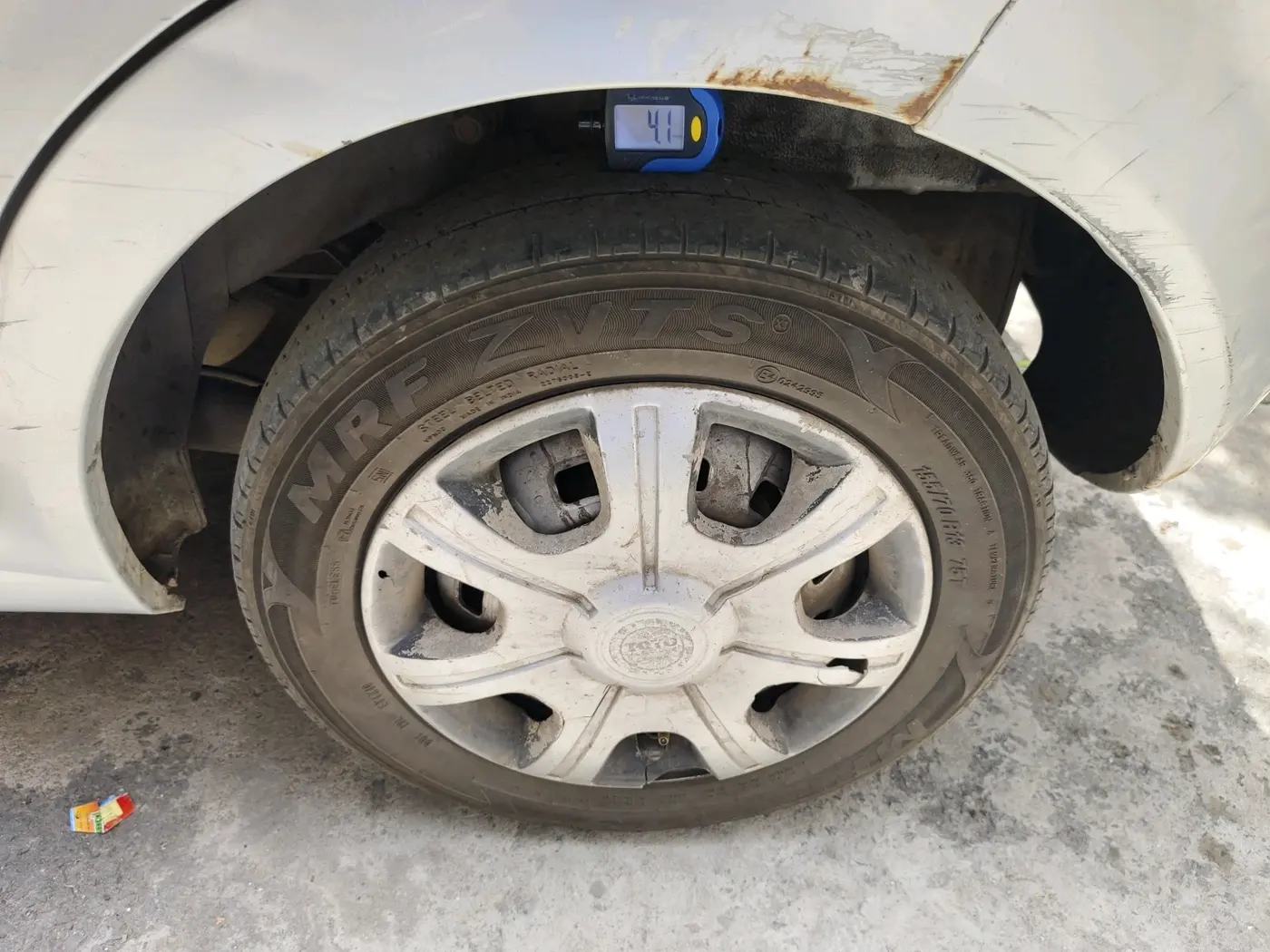 2012 Chevrolet Spark LS 1.0, CNG, Manual, 76,876 km, tyre