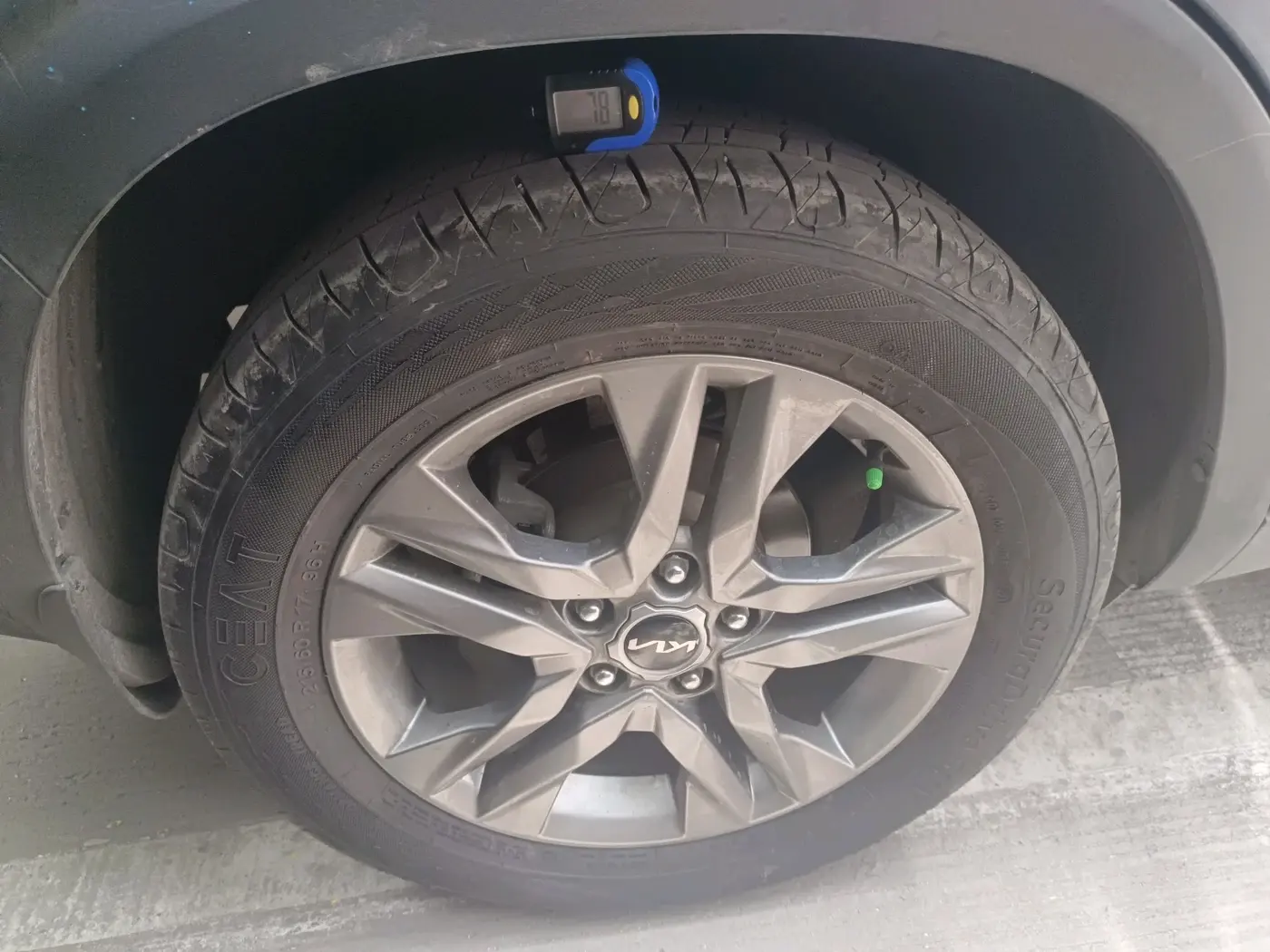 2023 KIA SELTOS HTX DIESEL 1.5, Diesel, Manual, 62,683 km, tyre