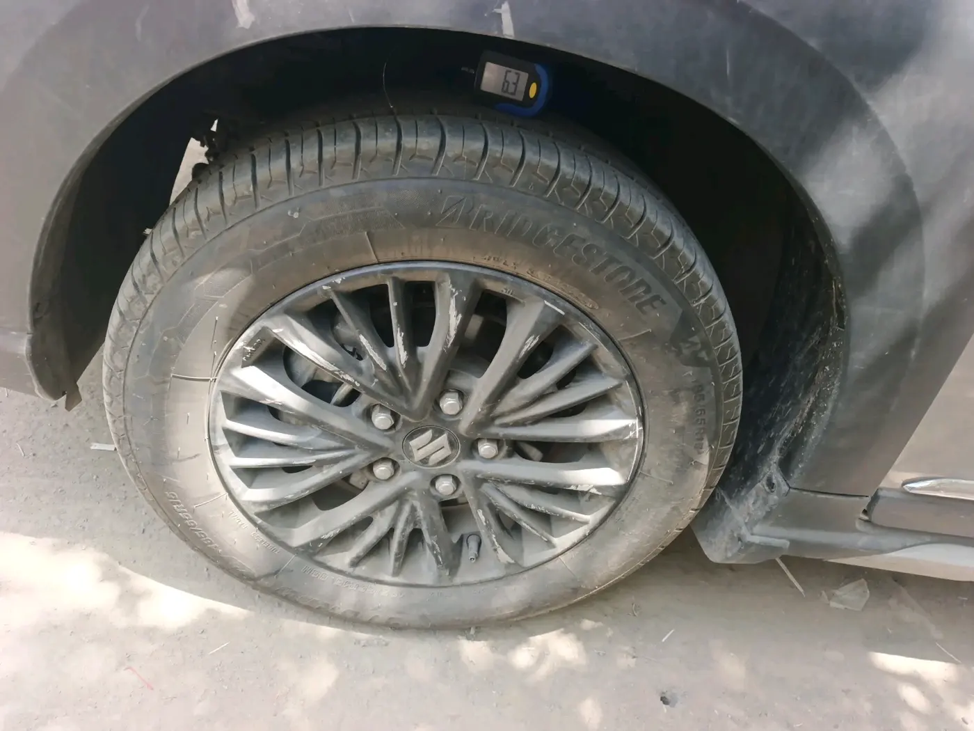 2021 Maruti XL6 ZETA AT, Petrol, Automatic, 84,429 km, tyre
