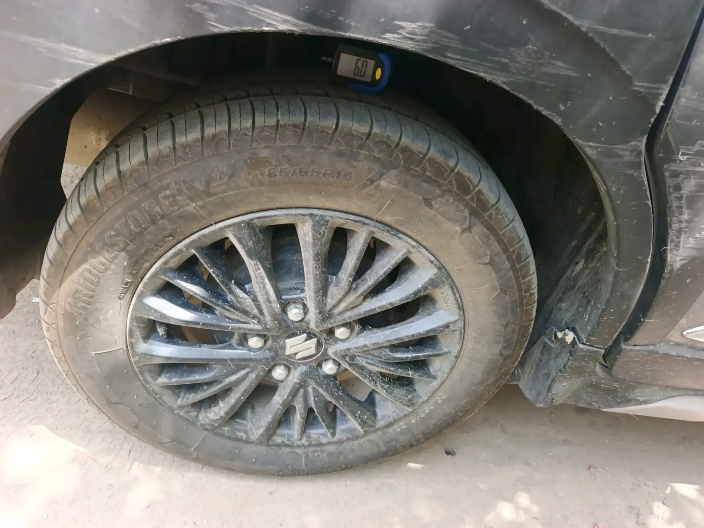 2021 Maruti XL6 ZETA AT, Petrol, Automatic, 84,429 km, tyre