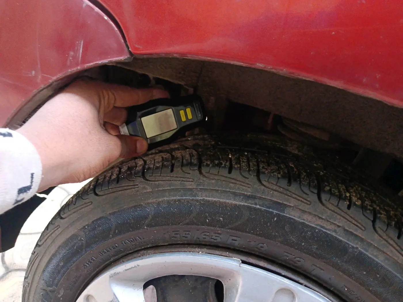 2014 Maruti Alto K10 VXI, Petrol, Manual, 82,274 km, tyre