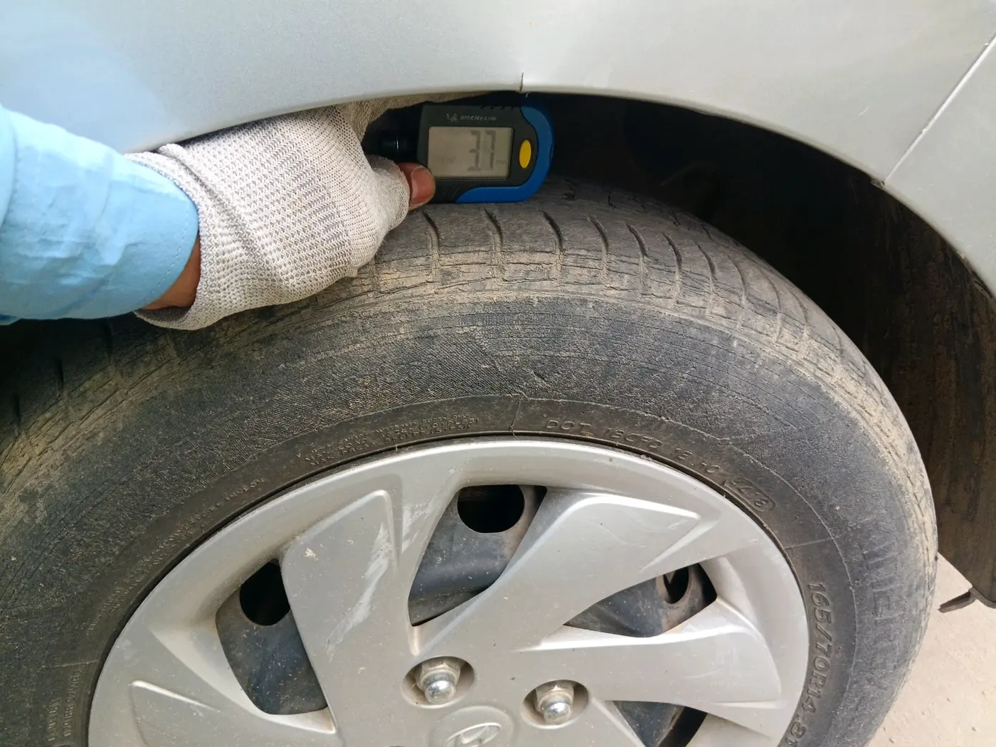 2019 Hyundai NEW SANTRO SPORTZ AMT, Petrol, Automatic, 37,148 km, tyre