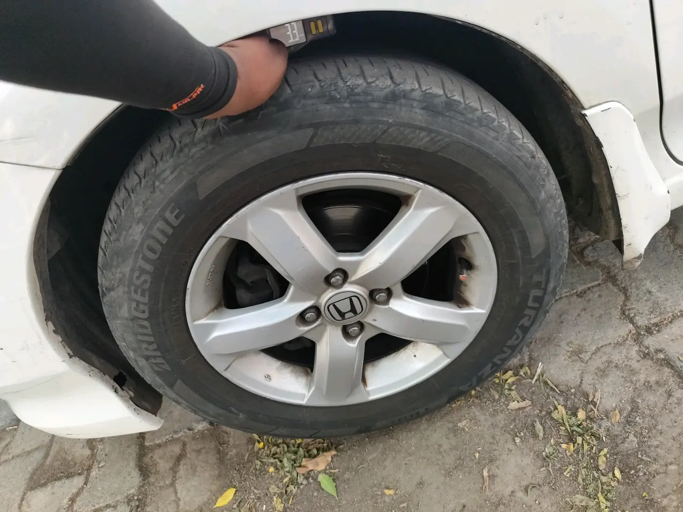 2011 Honda City 1.5L I-VTEC V AT, CNG, Automatic, 90,523 km, tyre