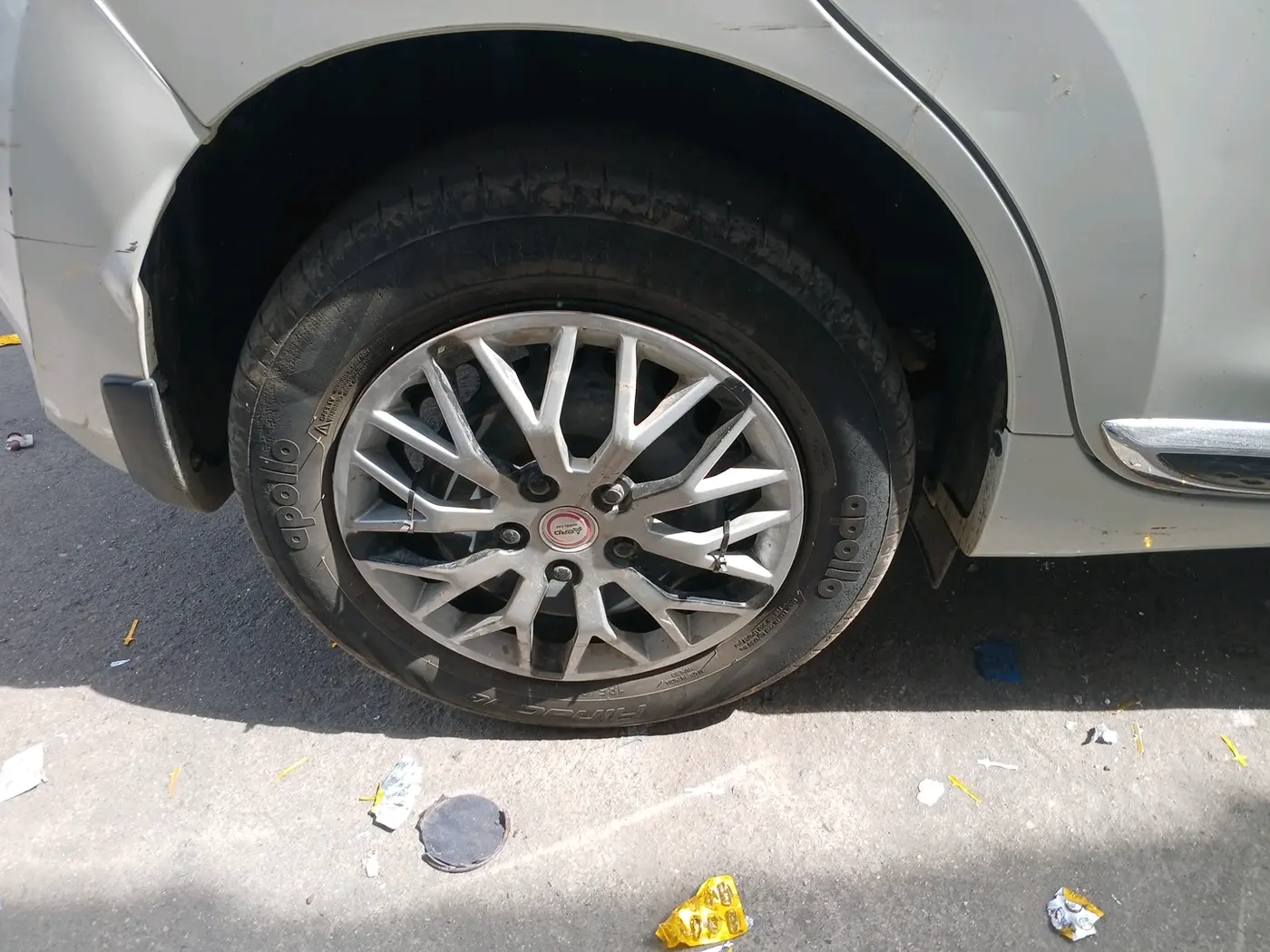 2023 Maruti Baleno DELTA PETROL 1.2, Petrol, Manual, 54,216 km, tyre