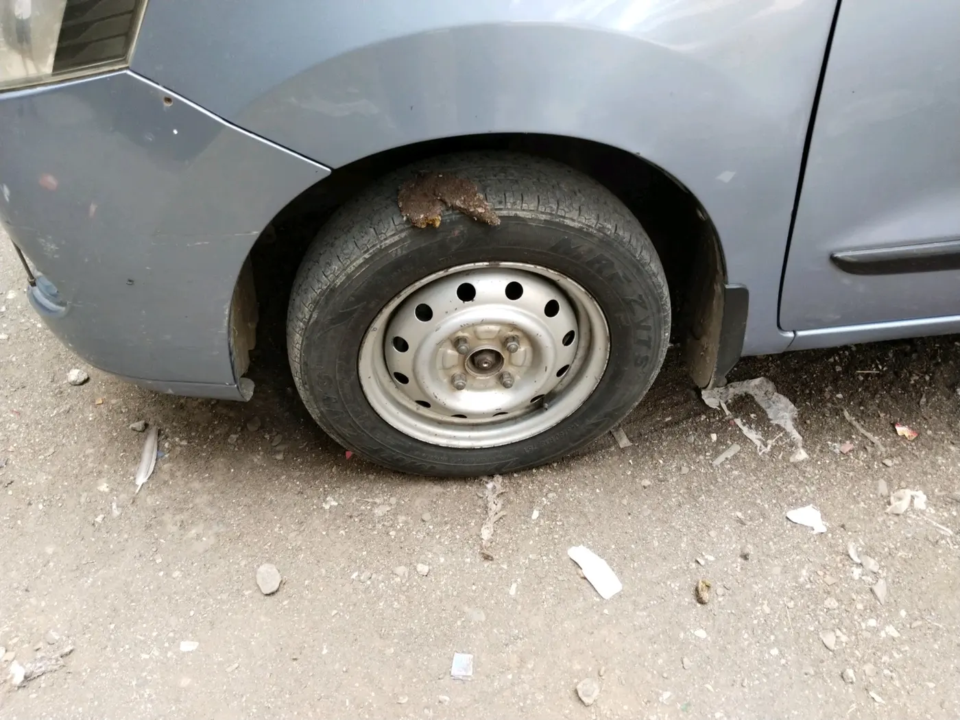 2012 Maruti Wagon R 1.0 LXI CNG, CNG, Manual, 70,194 km, tyre
