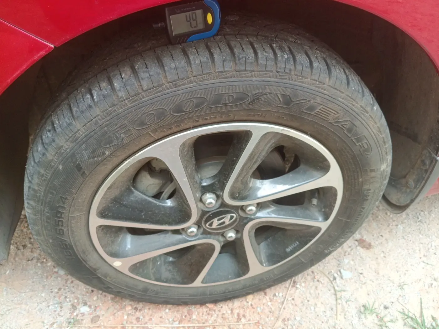 2017 Hyundai Grand i10 ASTA 1.2 KAPPA VTVT, Petrol, Manual, 12,542 km, tyre