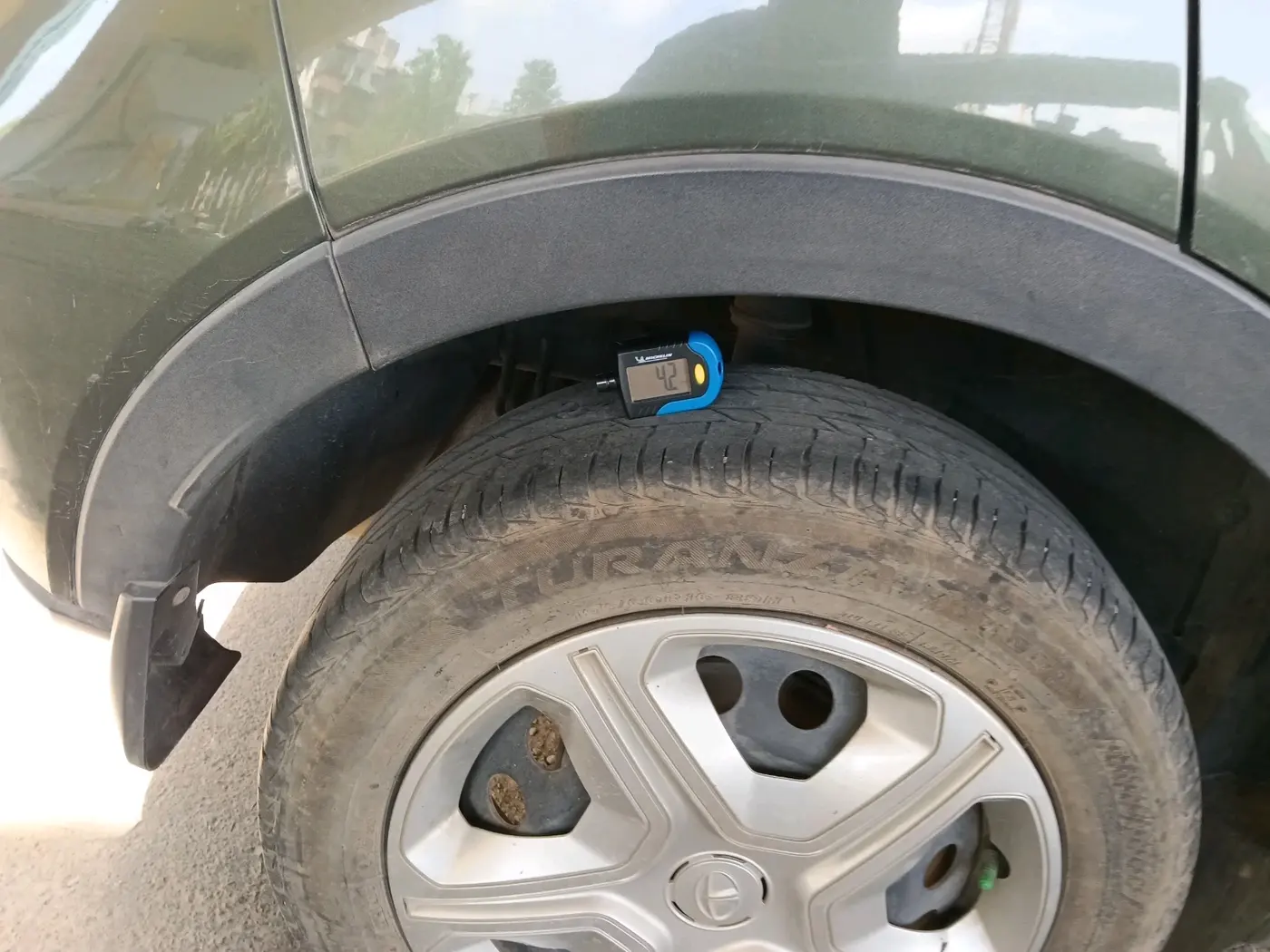 2021 Tata NEXON XMA SUNROOF PETROL, Petrol, Automatic, 49,317 km, tyre