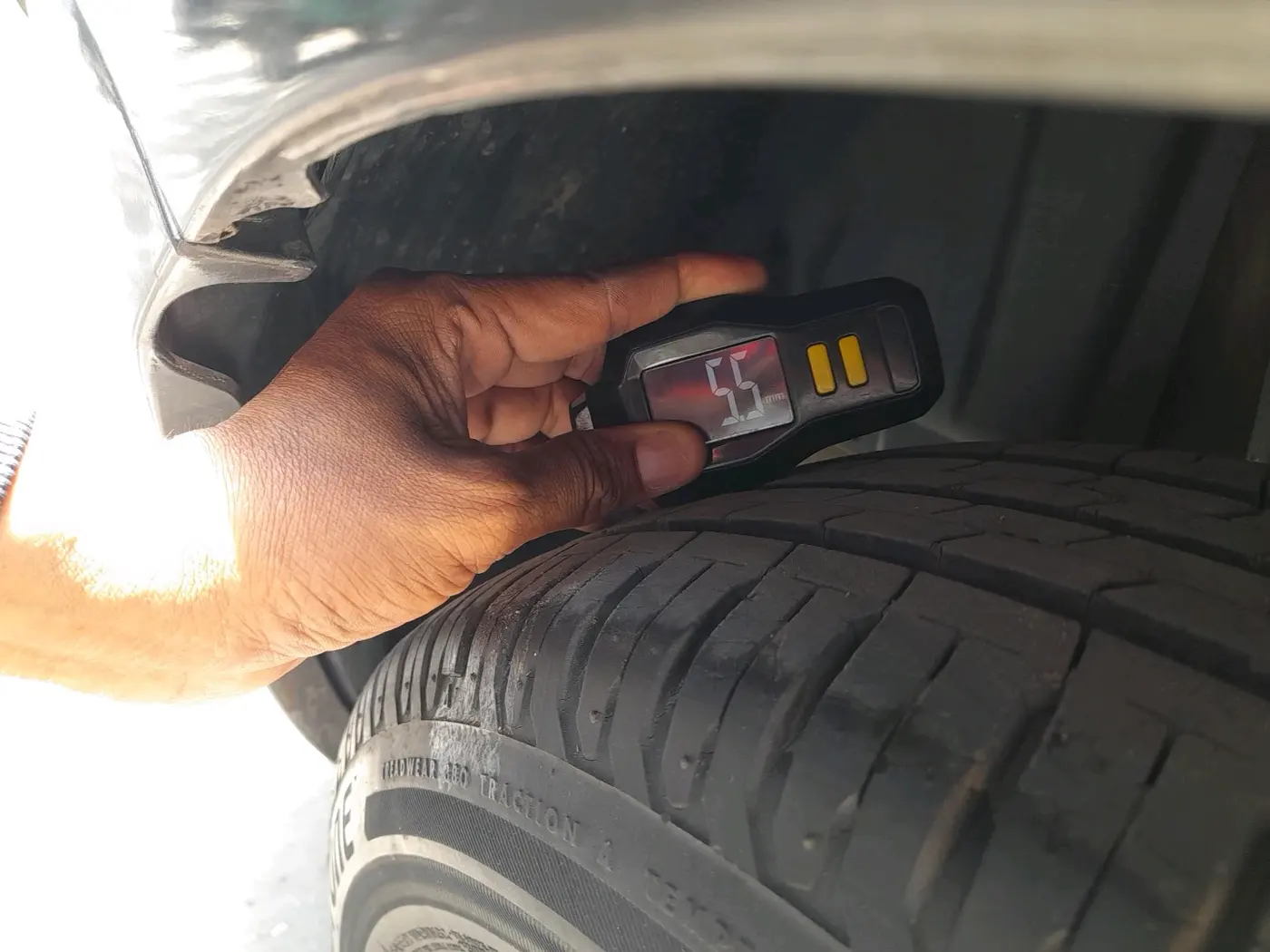2019 Maruti Ertiga VXI SHVS, Petrol, Manual, 14,844 km, tyre