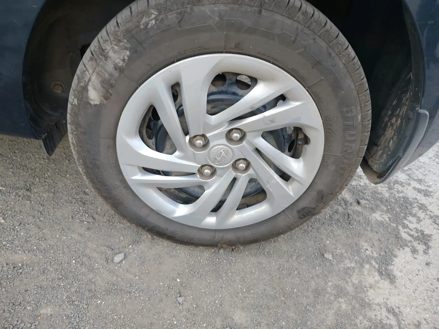 2021 Hyundai GRAND I10 NIOS MAGNA 1.2 KAPPA VTVT CNG, CNG, Manual, 55,259 km, tyre