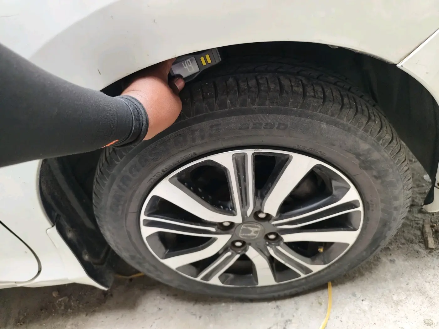 2018 Honda City 1.5L I-VTE V CVT, Petrol, Automatic, 67,620 km, tyre