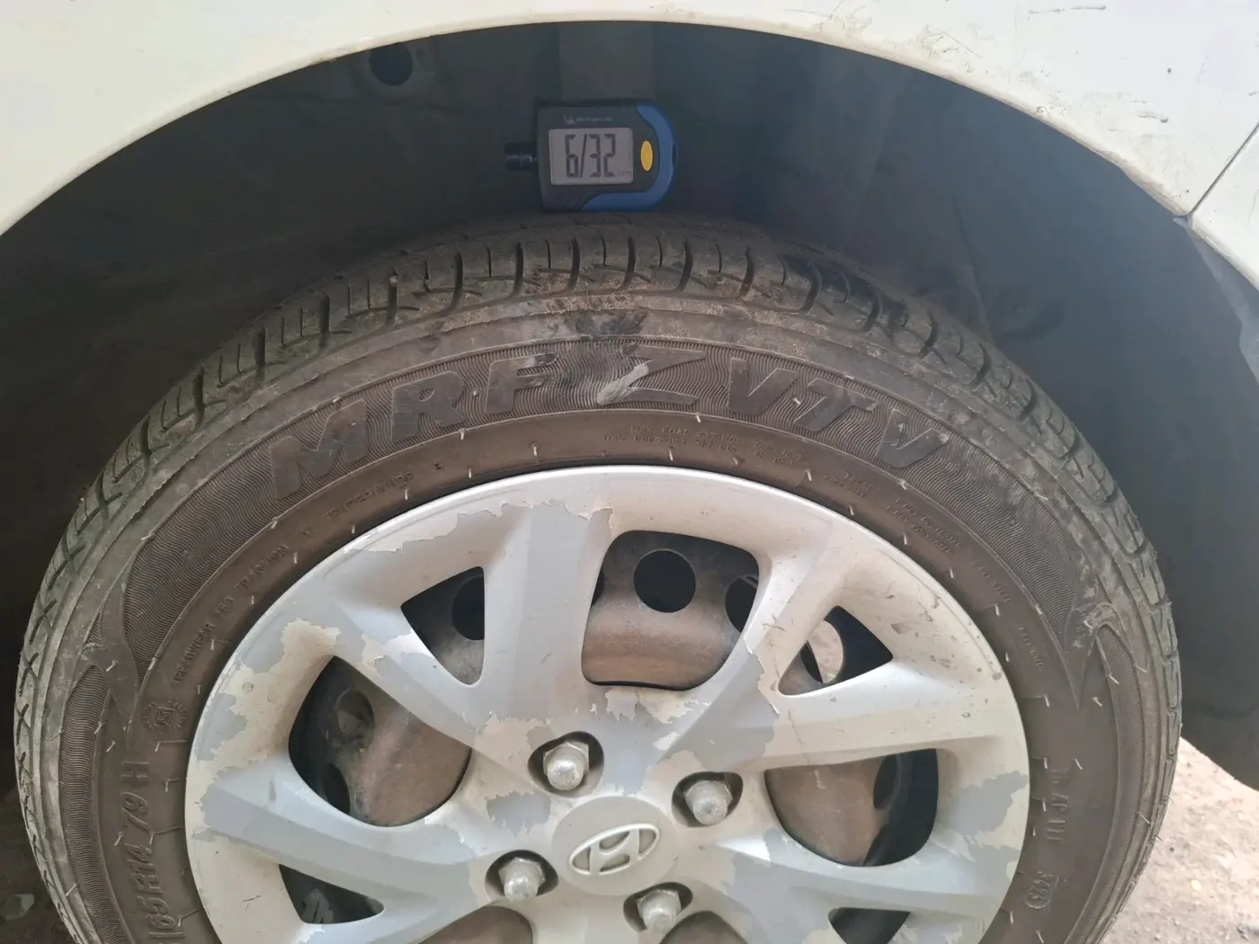 2018 Hyundai Grand i10 MAGNA 1.2 KAPPA VTVT, Petrol, Manual, 1,19,907 km, tyre