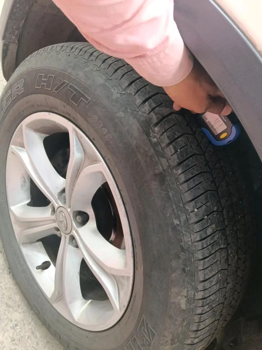 2019 Tata Harrier XZ 2.0L, Diesel, Manual, 3,01,138 km, tyre