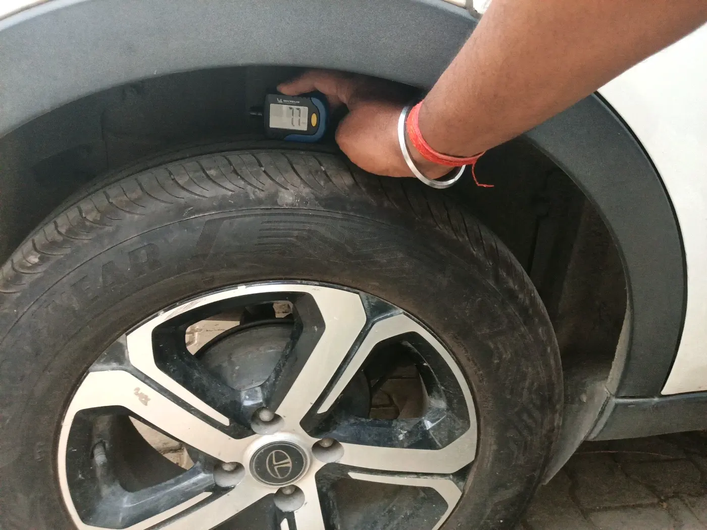 2021 Tata NEXON XZ PLUS (O) PETROL, Petrol, Manual, 87,914 km, tyre