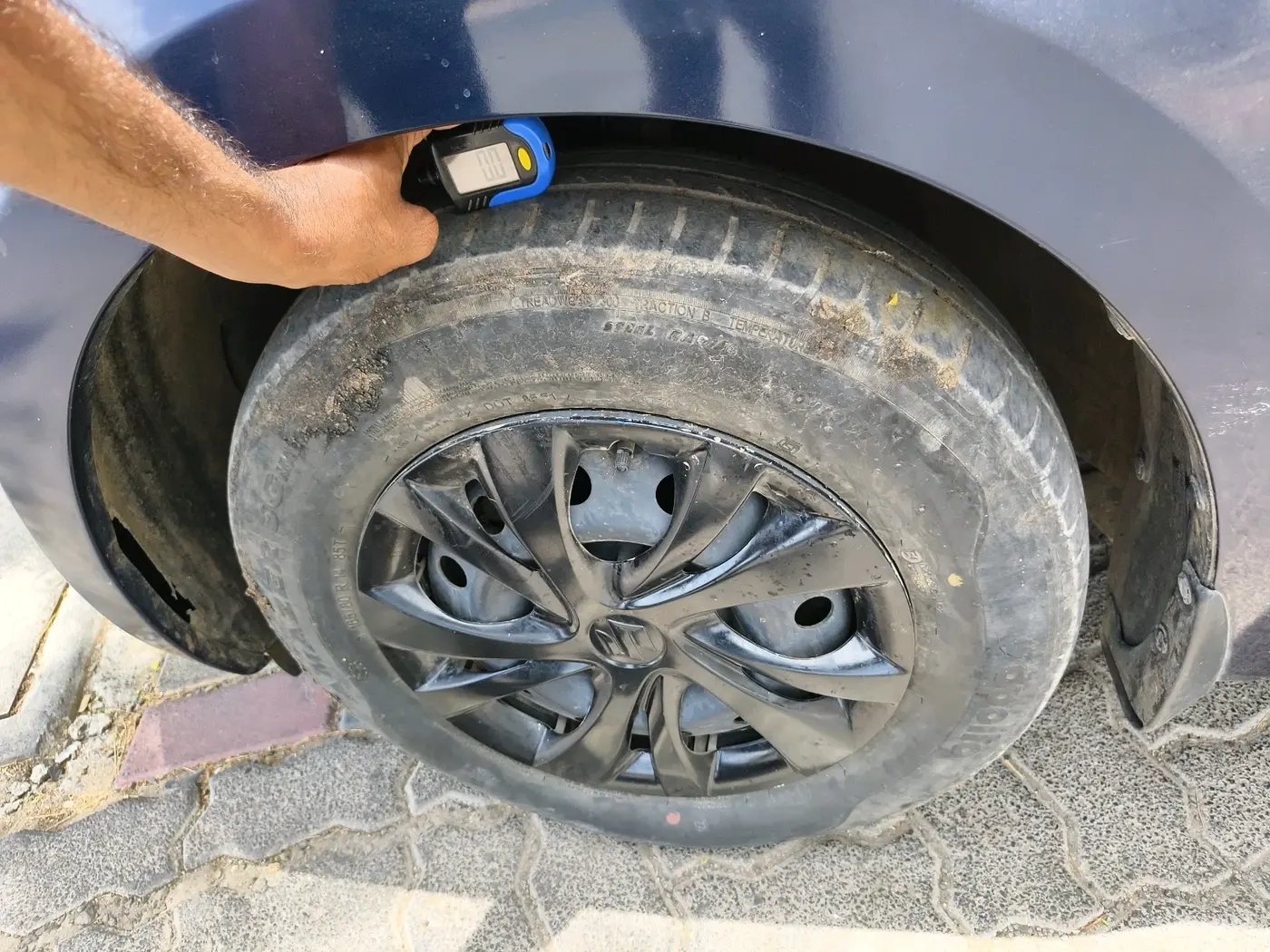 2020 Maruti Swift VXI, Petrol, Manual, 46,157 km, tyre