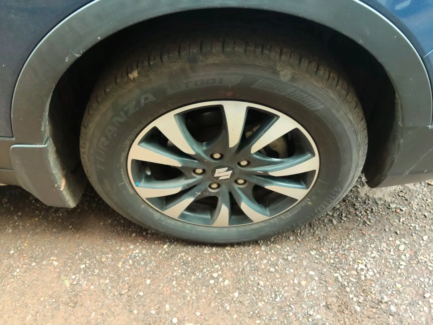 2021 Maruti S Cross ALPHA 1.5, Petrol, Manual, 85,948 km, tyre