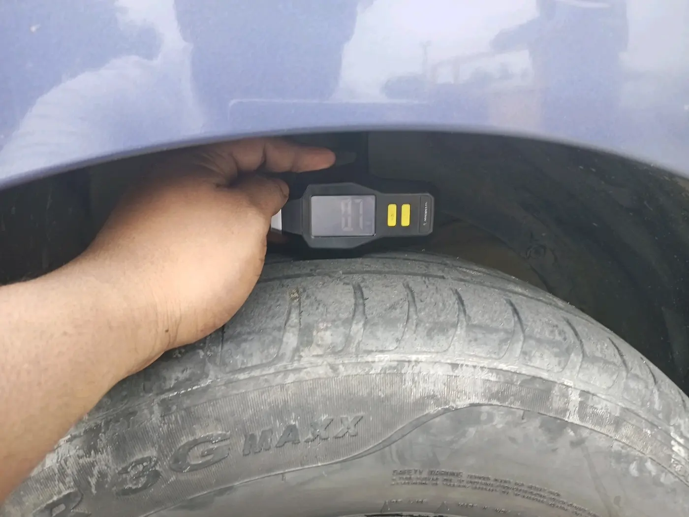 2023 Maruti Dzire VXI CNG, CNG, Manual, 58,575 km, tyre
