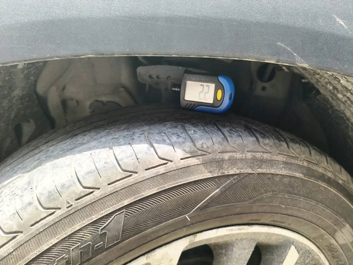 2020 Hyundai Creta SX (O) IVT 1.5 PETROL, Petrol, Automatic, 1,01,582 km, tyre
