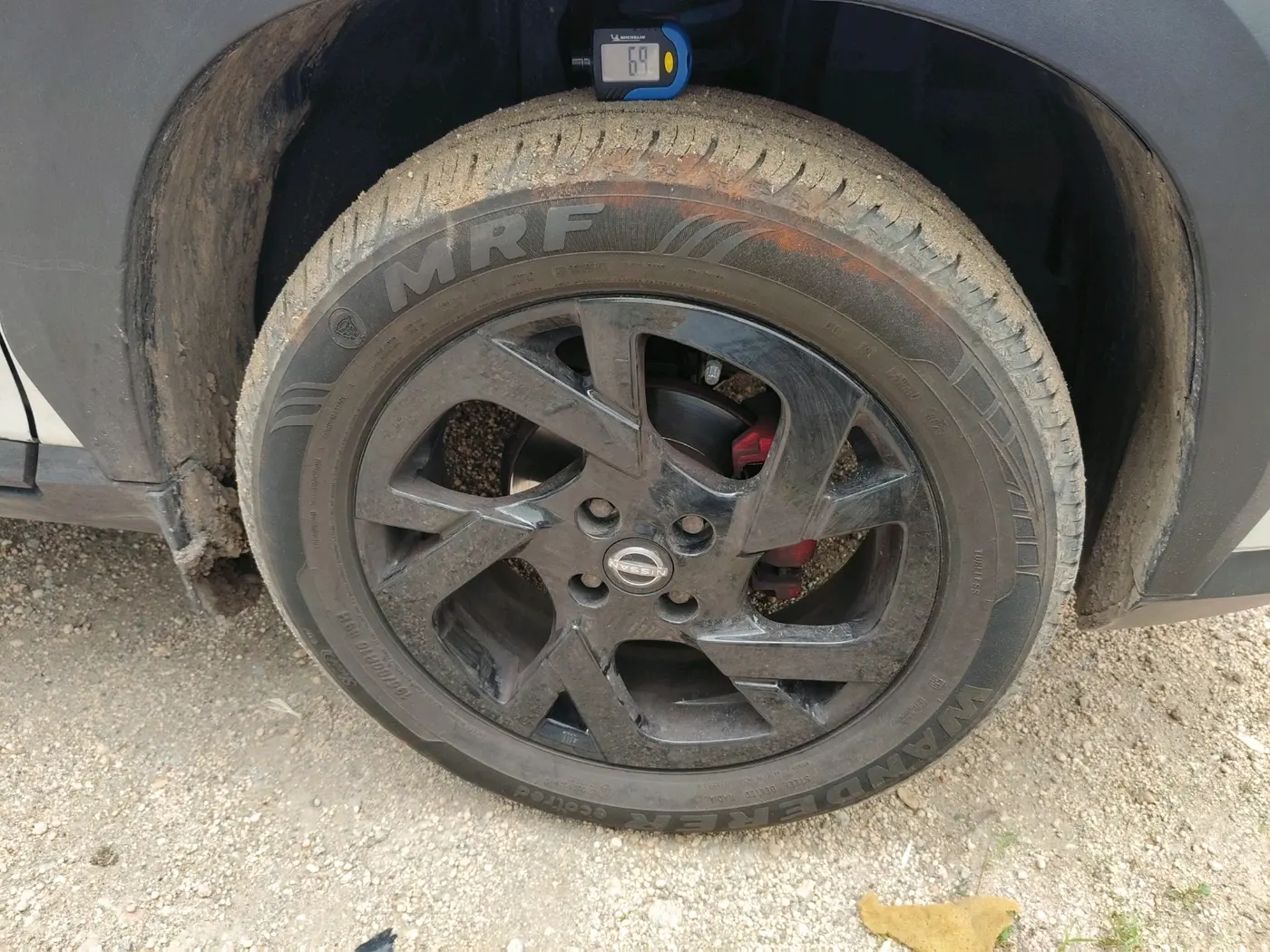 2024 Nissan MAGNITE XV CVT TURBO KURO EDITION , Petrol, Automatic, 17,093 km, tyre