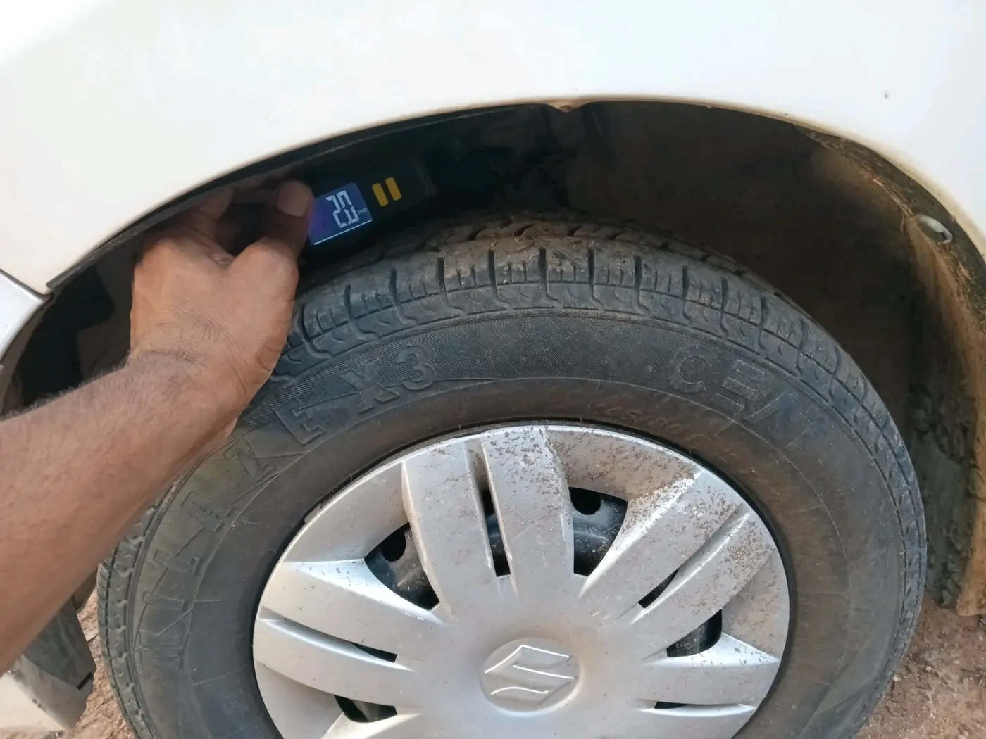 2021 Maruti Alto LXI, Petrol, Manual, 78,473 km, tyre