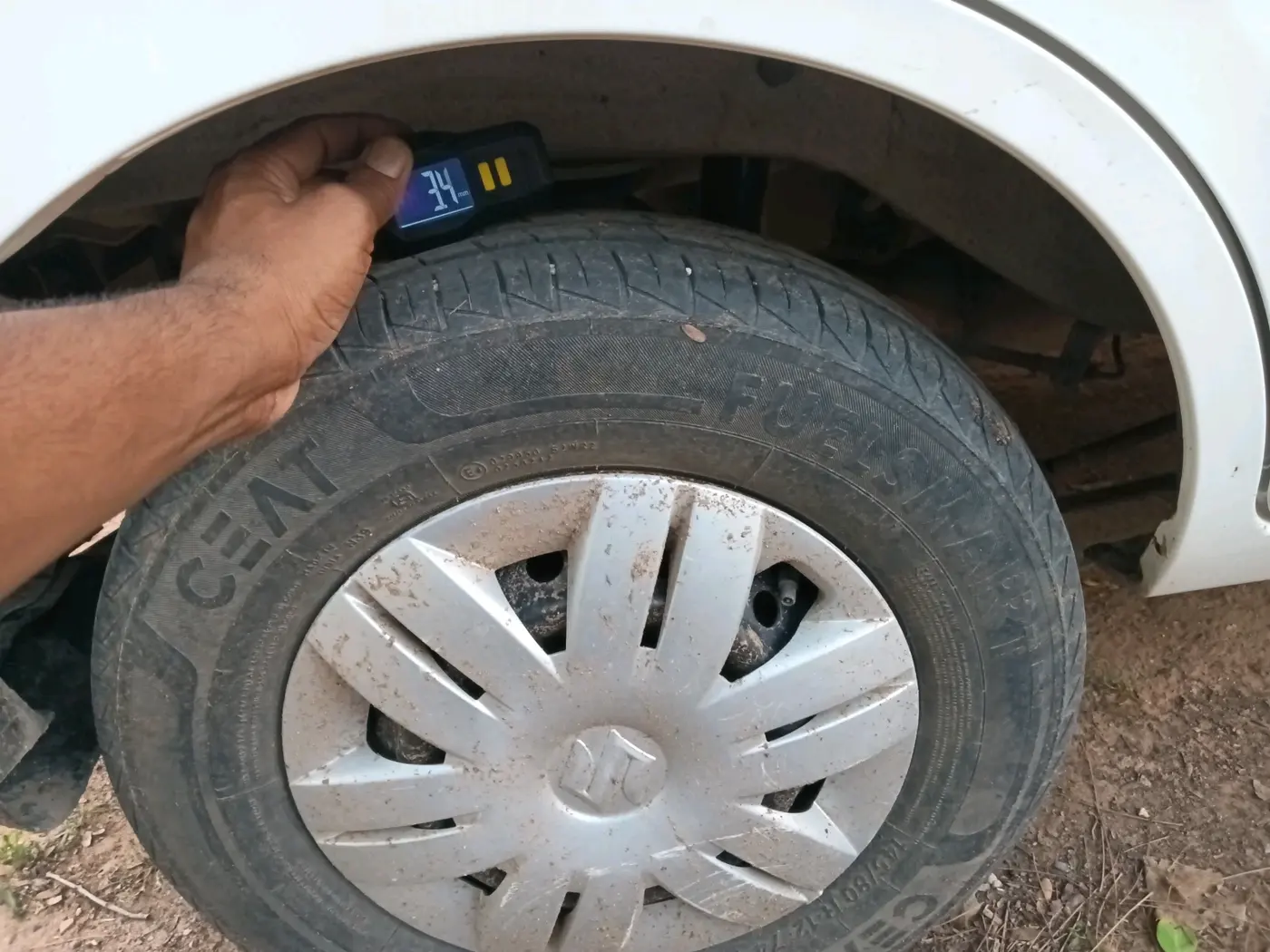 2021 Maruti Alto LXI, Petrol, Manual, 78,473 km, tyre
