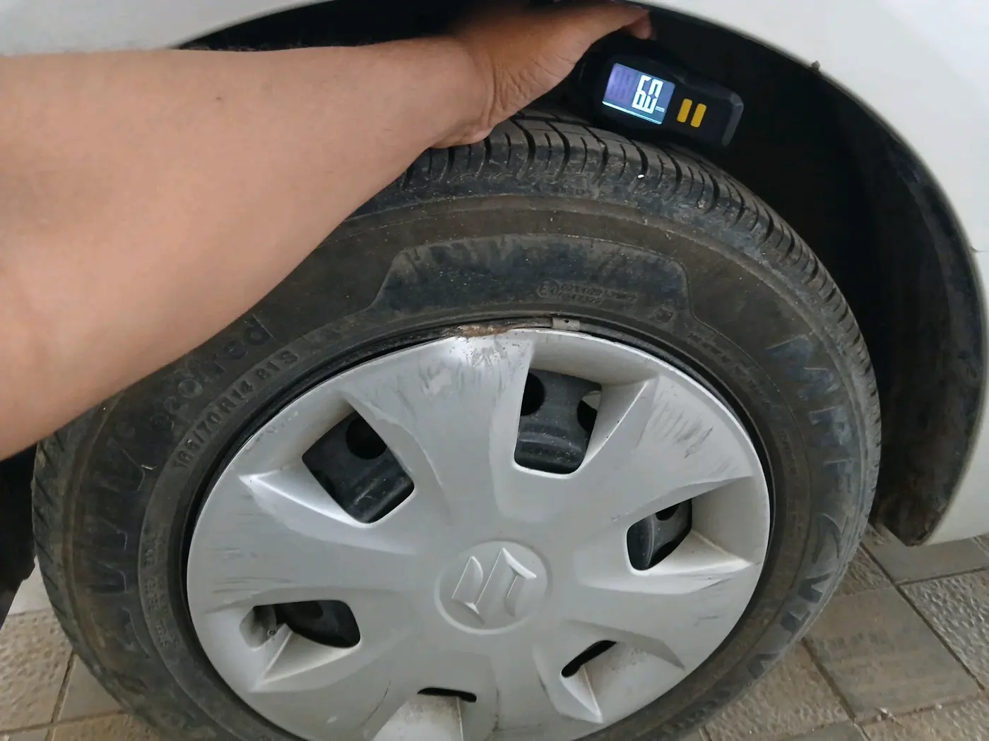2022 Maruti New Wagon-R VXI 1.0, Petrol, Manual, 8,179 km, tyre