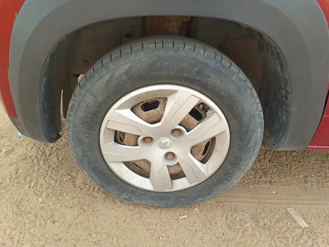 2018 Renault Kwid RXL, Petrol, Manual, 89,234 km, tyre