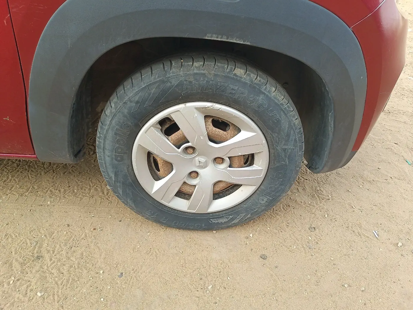 2018 Renault Kwid RXL, Petrol, Manual, 89,234 km, tyre