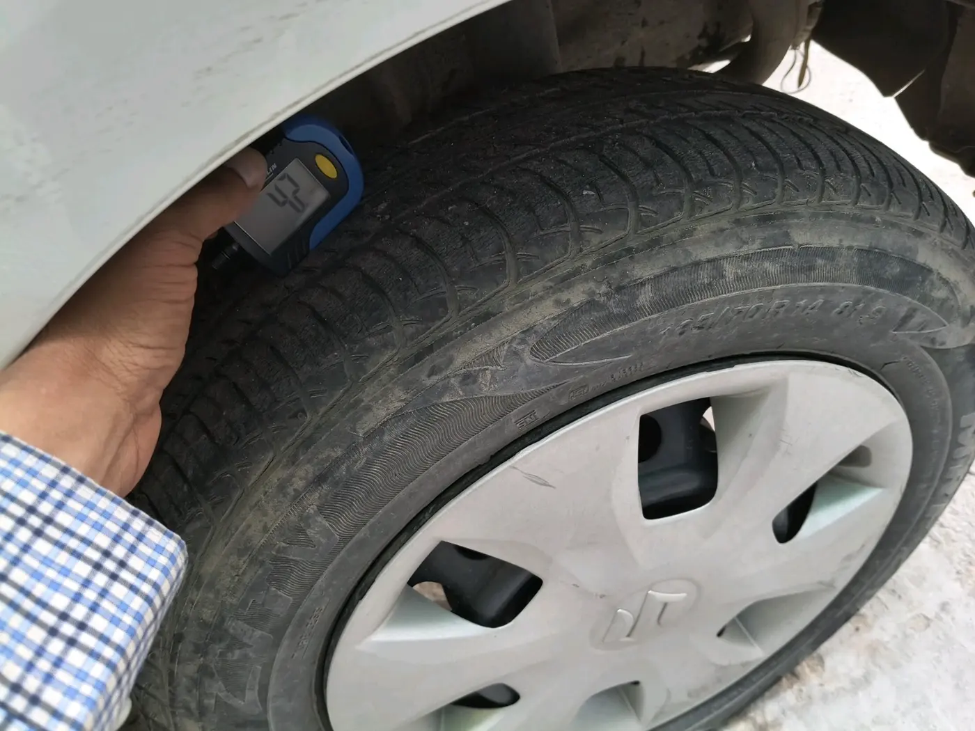 2022 Maruti New Wagon-R VXI (O) 1.2, Petrol, Manual, 41,035 km, tyre