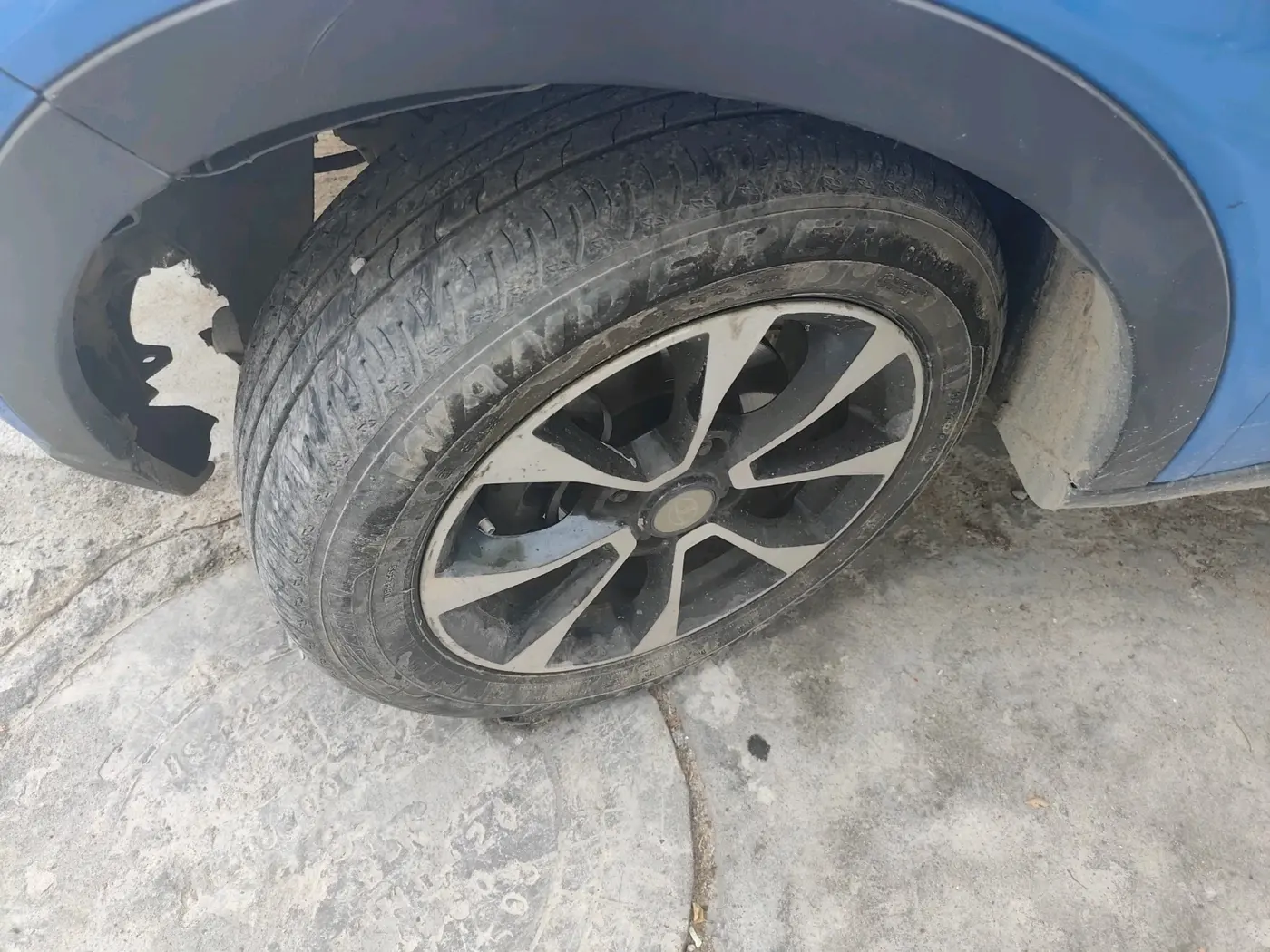 2021 Tata NEXON XM SUNROOF DIESEL, Diesel, Manual, 1,03,988 km, tyre