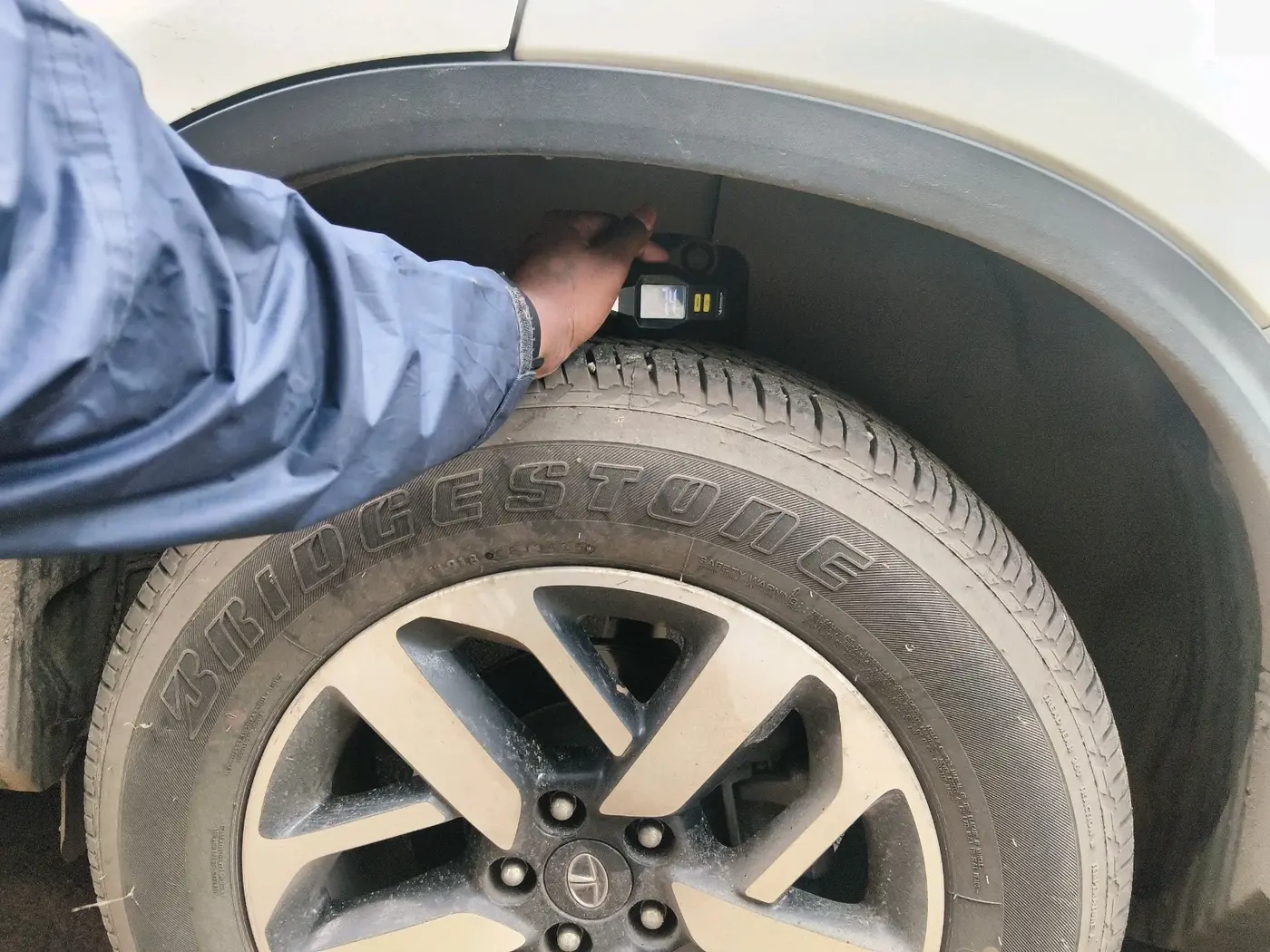 2023 Tata Harrier XZA PLUS 2.0L, Diesel, Automatic, 50,211 km, tyre