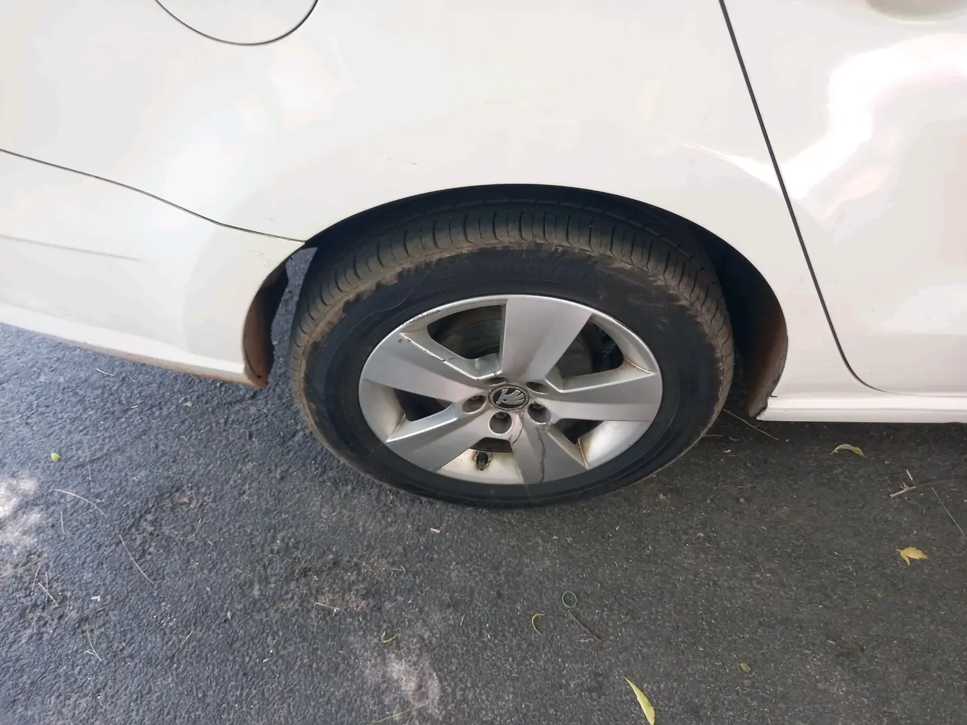 2018 Skoda Rapid AMBITION 1.5 TDI, Diesel, Manual, 1,81,391 km, tyre