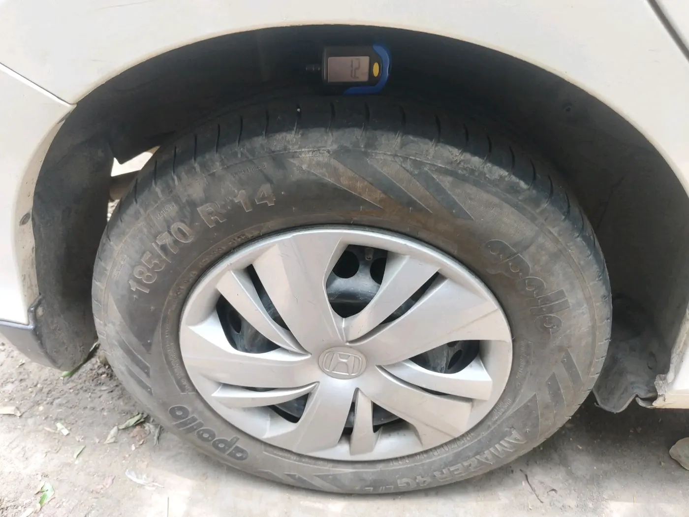 2019 Honda Amaze 1.2L I-VTEC S, CNG, Manual, 76,377 km, tyre