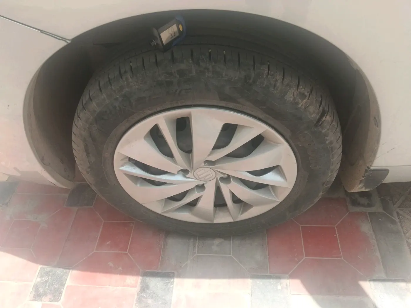 2024 Maruti Baleno DELTA 1.2 AGS, Petrol, Automatic, 17,823 km, tyre