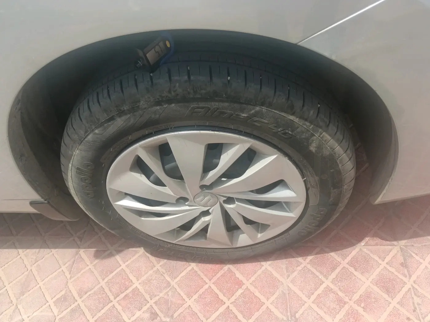 2024 Maruti Baleno DELTA 1.2 AGS, Petrol, Automatic, 17,823 km, tyre