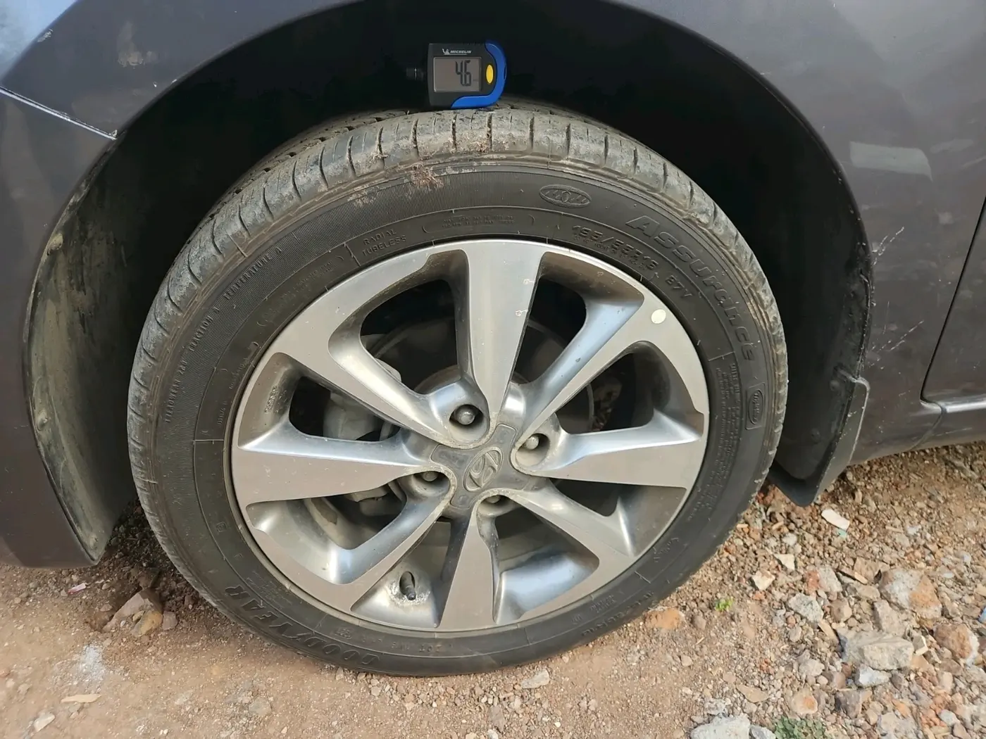 2015 Hyundai Elite i20 ASTA 1.2, Petrol, Manual, 70,614 km, tyre