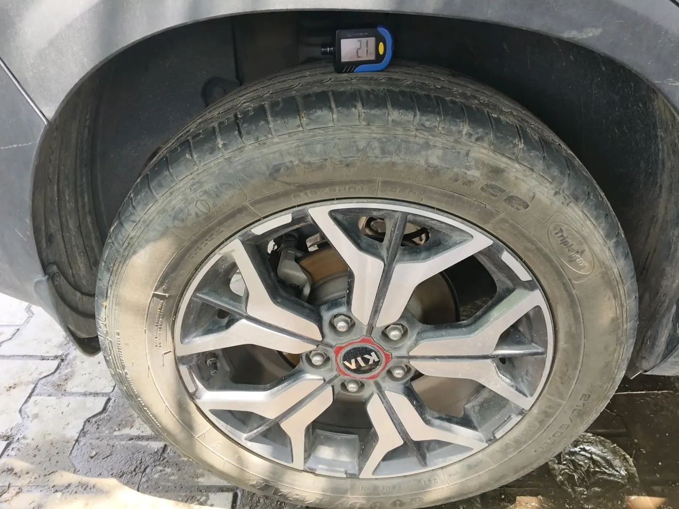 2021 KIA SELTOS HTK PLUS AT 1.5 DIESEL, Diesel, Automatic, 83,763 km, tyre